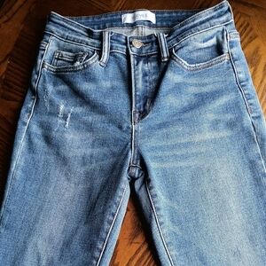 Vervet Blue by Flying Monkey size 26 Boot Cut Flare Fringed